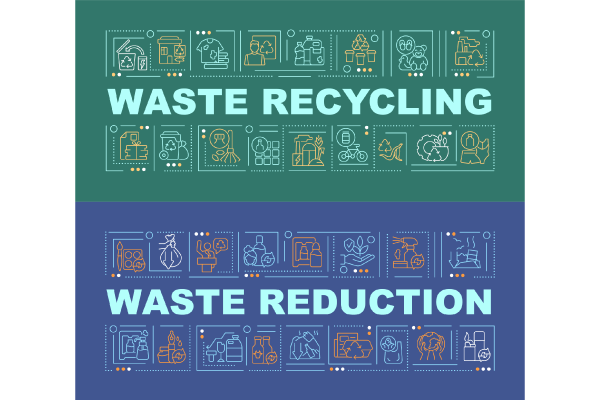 Garbage Recycling Banner Bundle