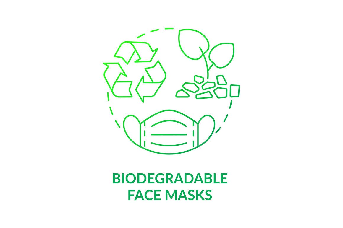 Garbage recycling trends concept icons bundle