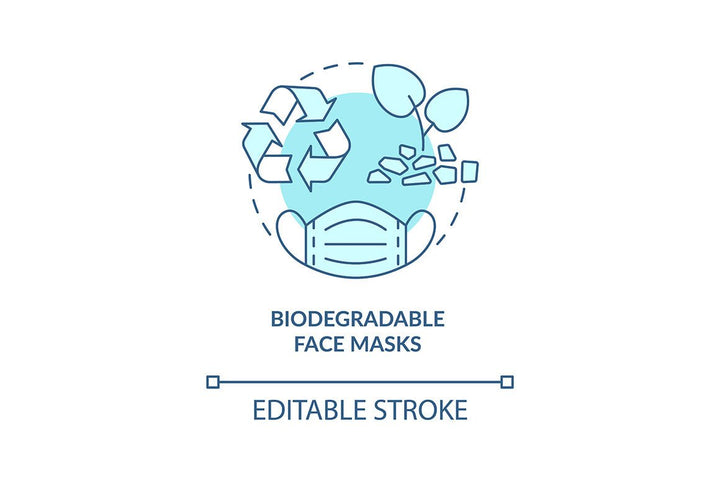 Garbage recycling trends concept icons bundle