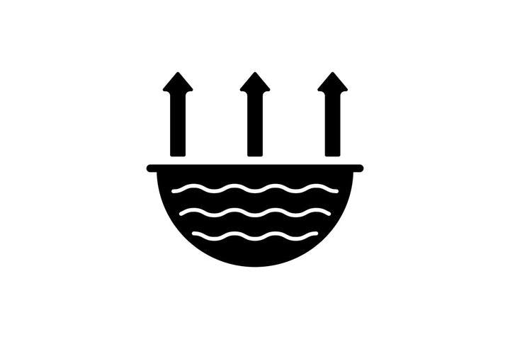 Global water crisis black glyph icons set on white space