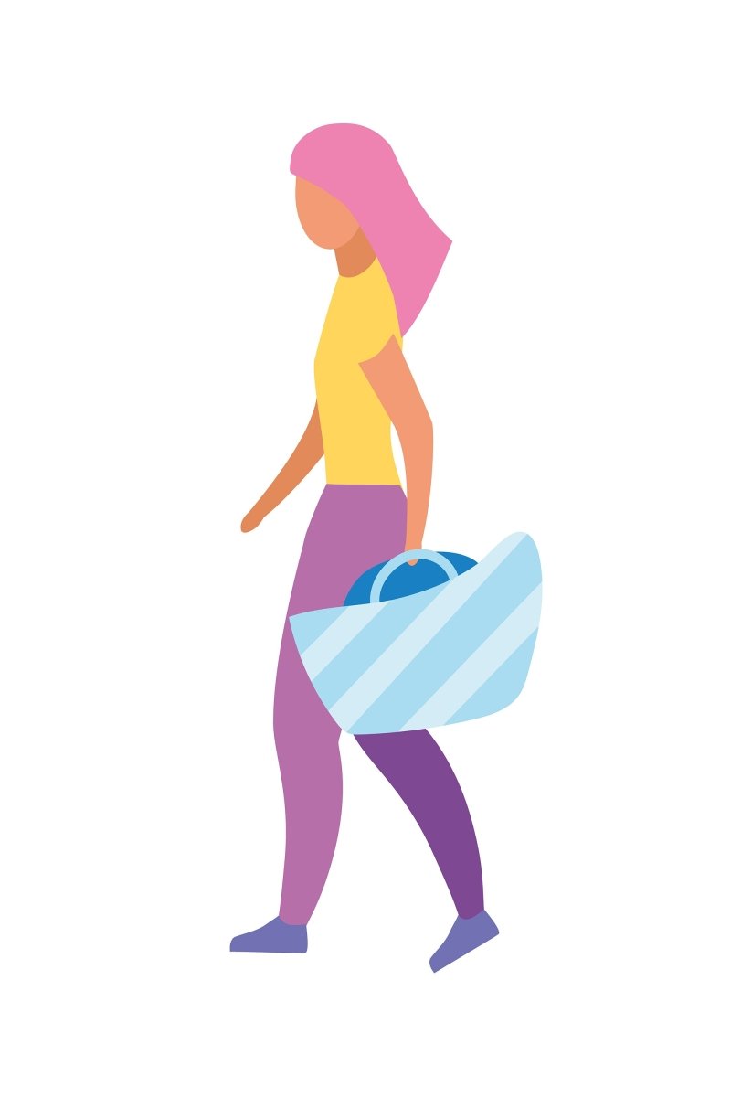 Group of people, friends flat vector illustrations set