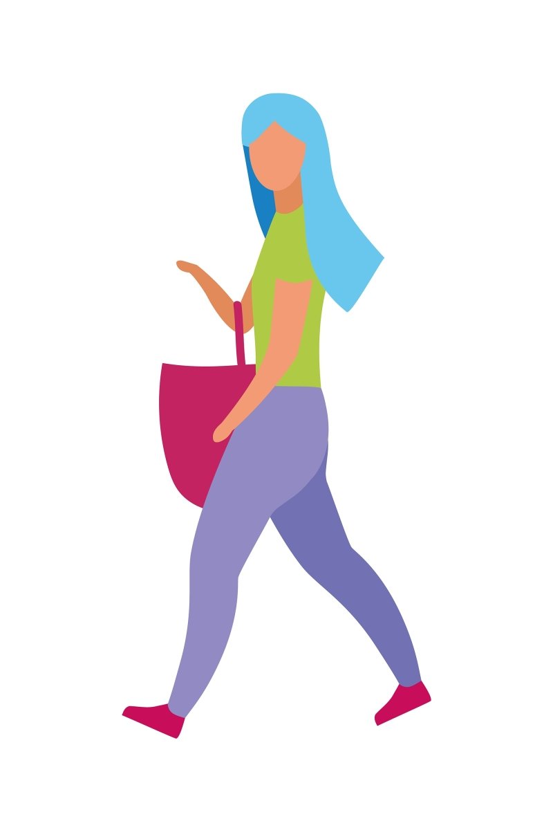Group of people, friends flat vector illustrations set