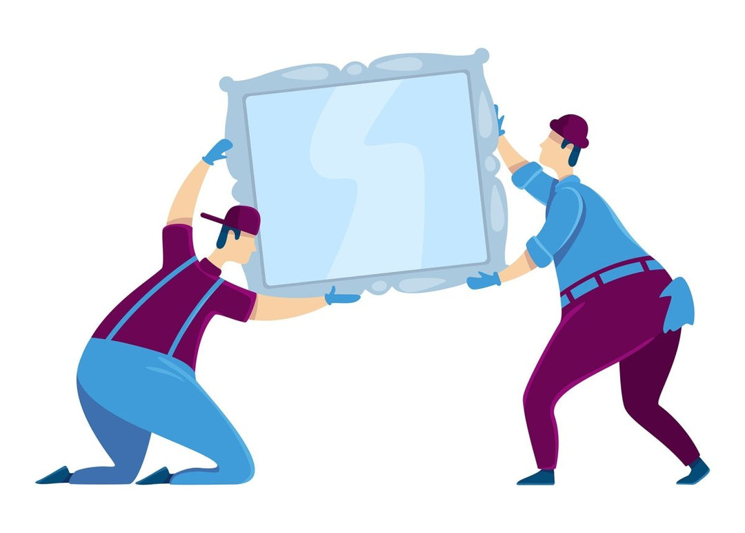 Handyman flat color vector faceless characters set
