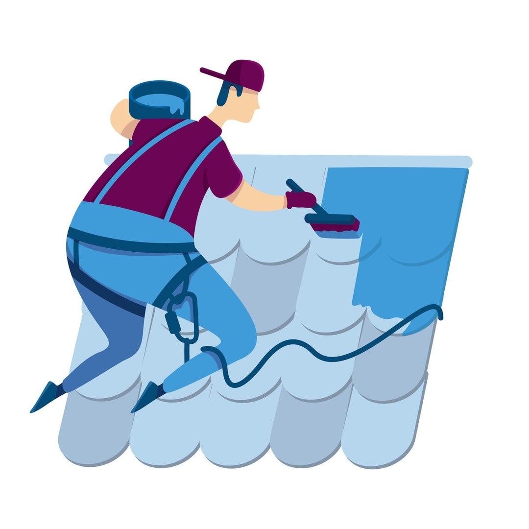 Handyman flat color vector faceless characters set