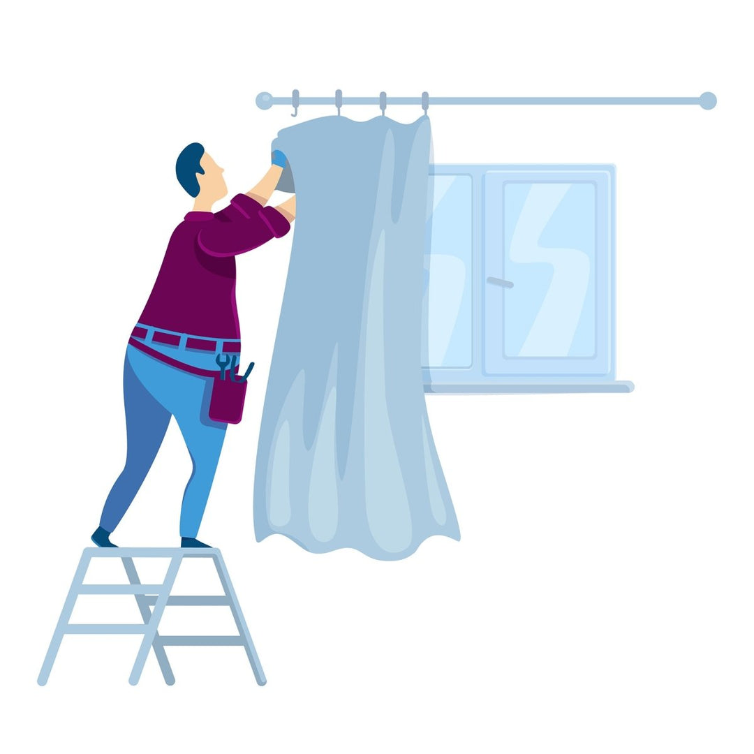 Handyman flat color vector faceless characters set