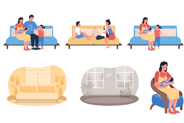 Happy Family Characters