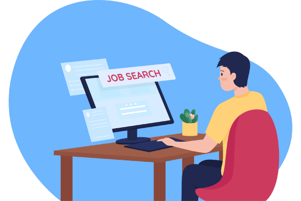 Happy for Job Offer Illustrations