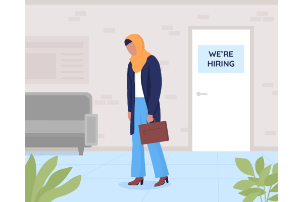Happy for Job Offer Illustrations