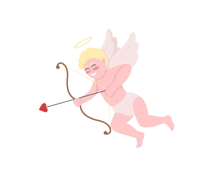 Happy Valentines day color vector illustration bundle
