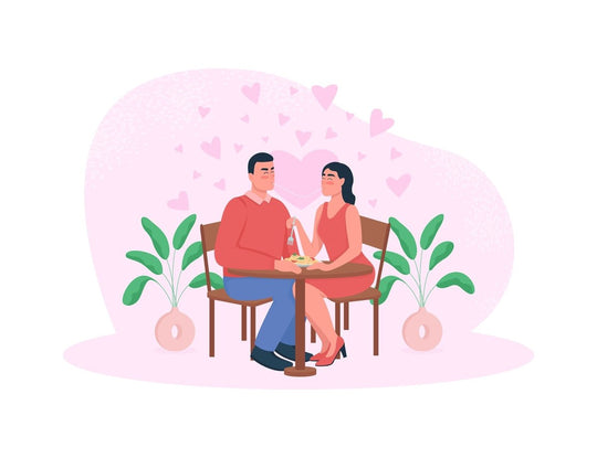 Happy Valentines day color vector illustration bundle
