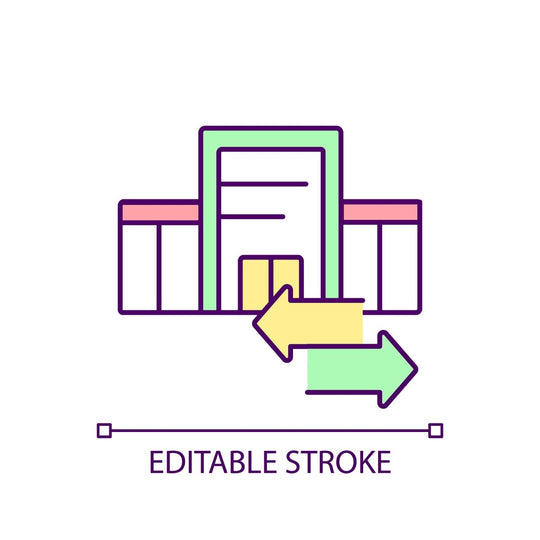 Health systems RGB color icons set