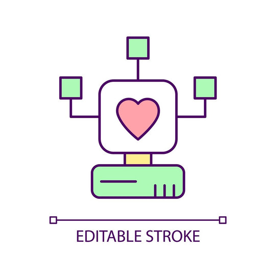 Health systems RGB color icons set