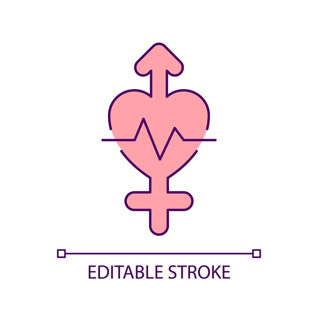 Health systems RGB color icons set