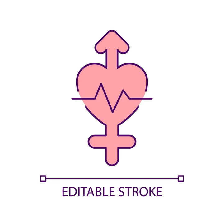 Health systems RGB color icons set