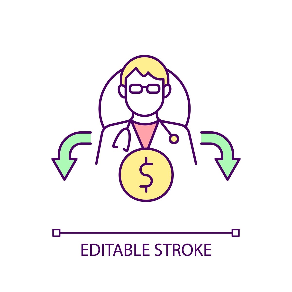 Health systems RGB color icons set