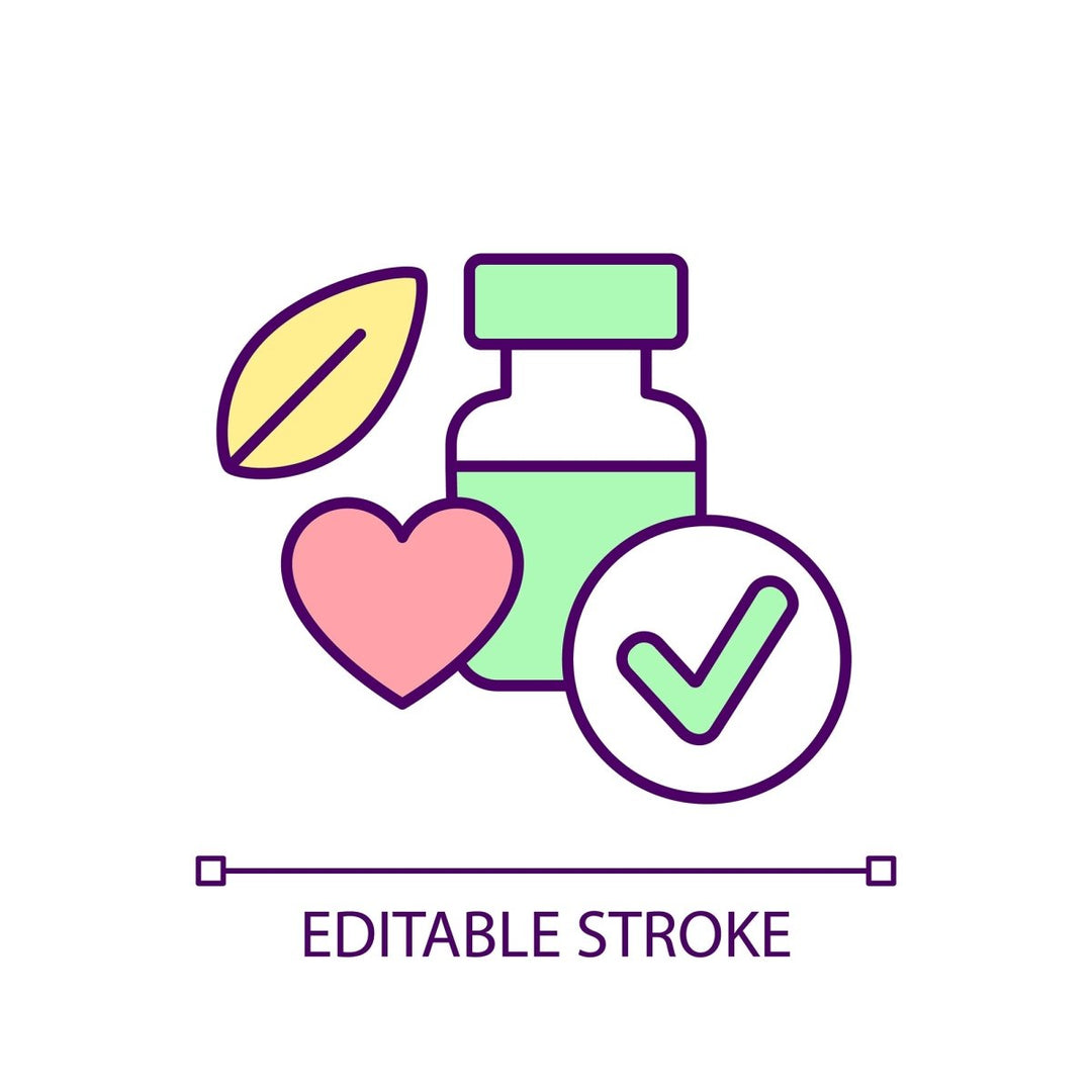 Health systems RGB color icons set