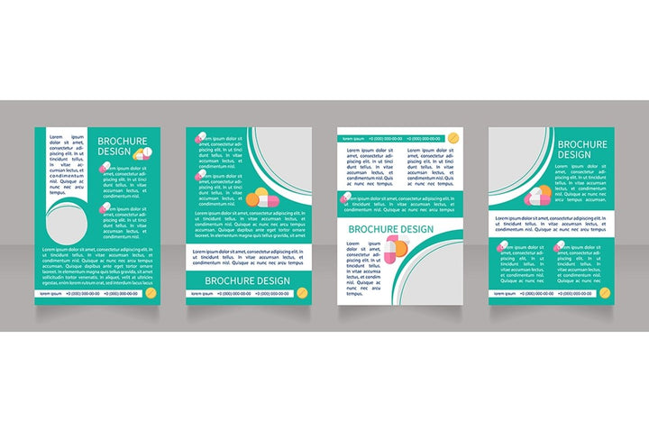 Healthcare services brochure bundle