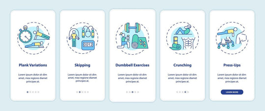 Home fitness concepts bundle