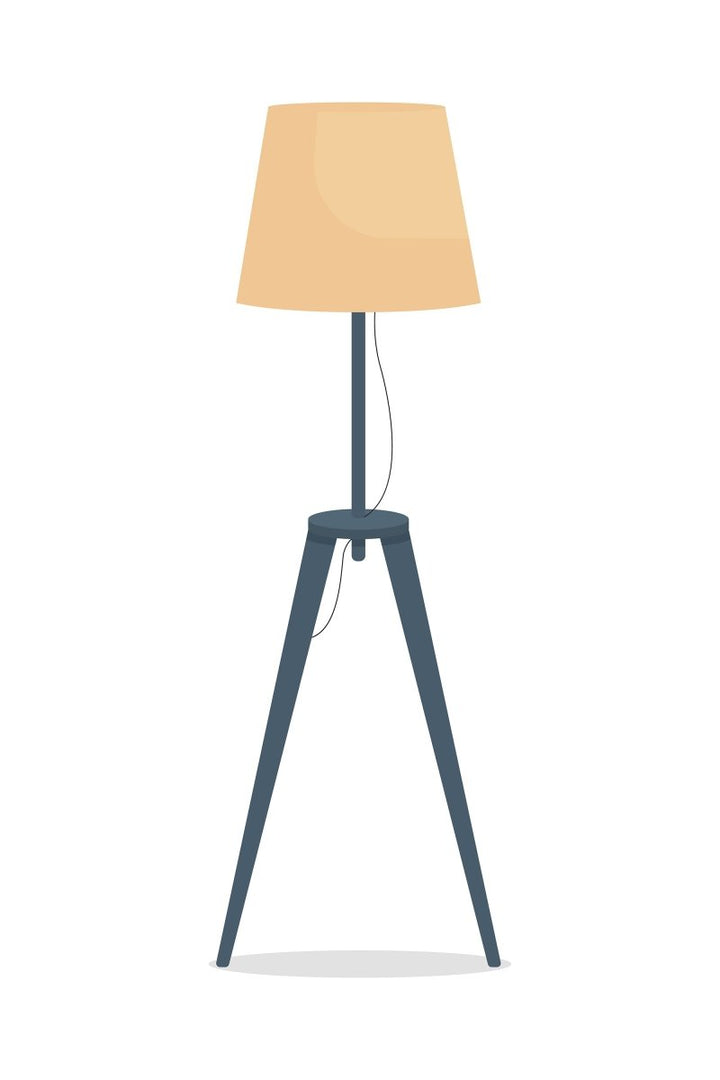 Home interior elements vector illustration set