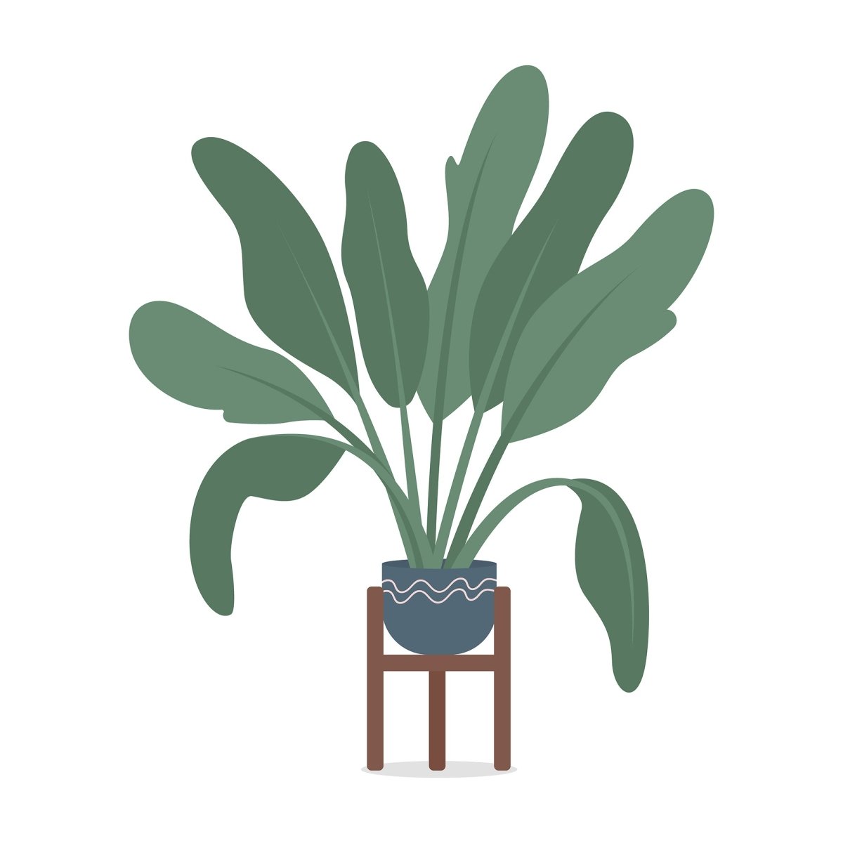 Home interior elements vector illustration set