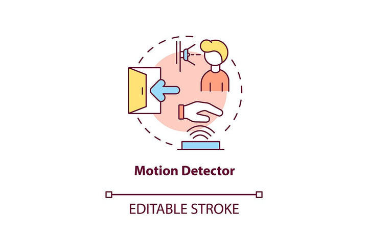 Home security concept icons bundle