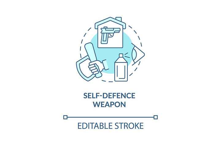 Home security concept icons bundle