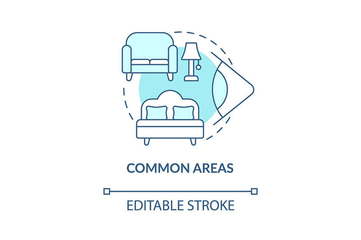 Home security concept icons bundle