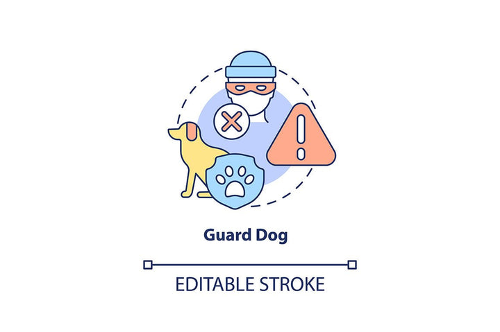 Home security concept icons bundle