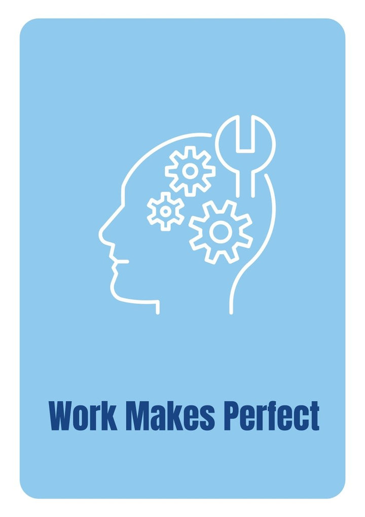 Honouring workers achievement postcards with linear glyph icon set