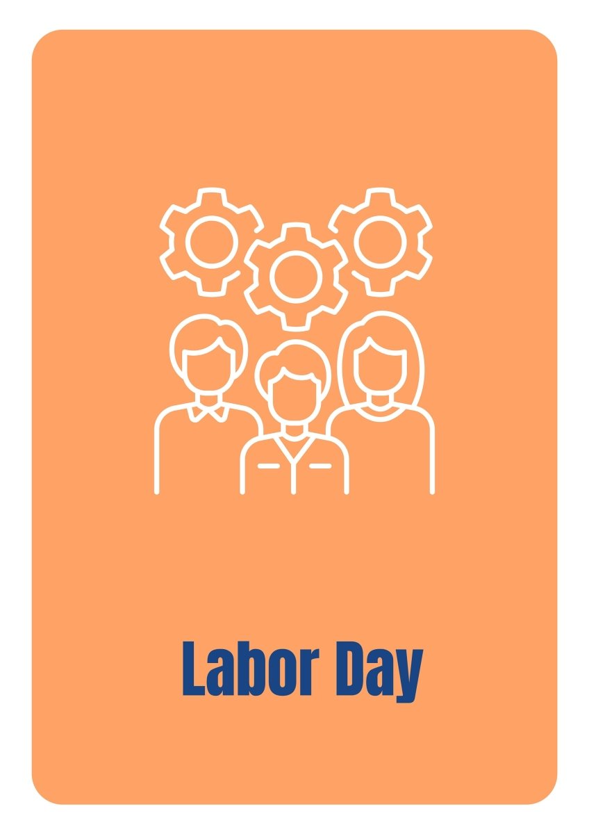Honouring workers achievement postcards with linear glyph icon set