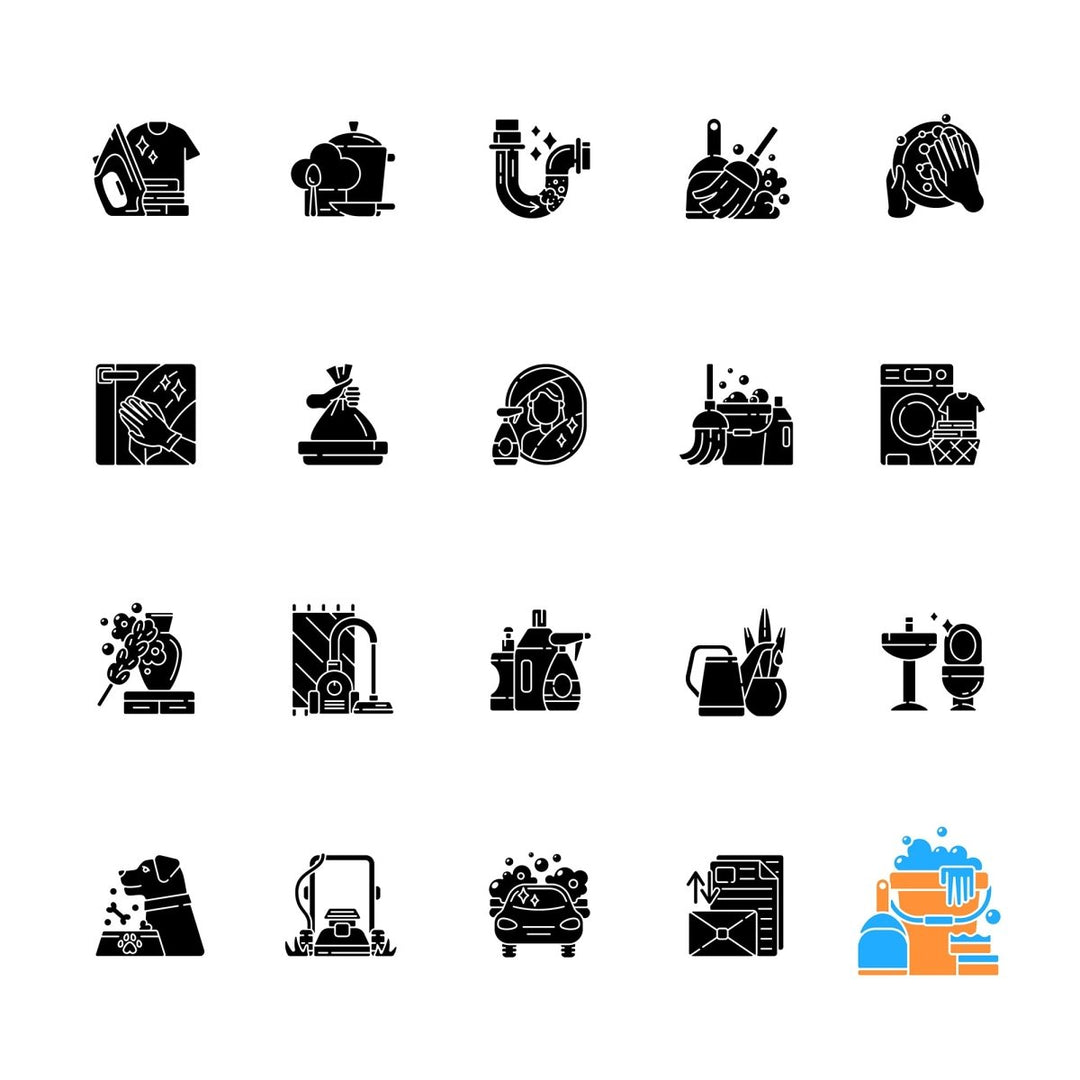 Housekeeping icons bundle