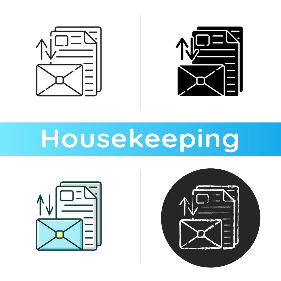 Housekeeping icons bundle