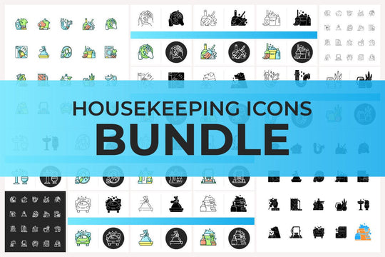 Housekeeping icons bundle