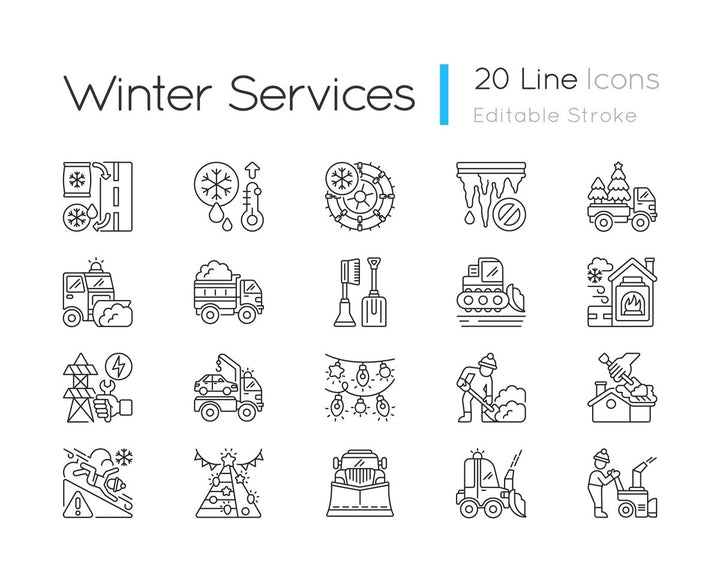 Housekeeping icons bundle