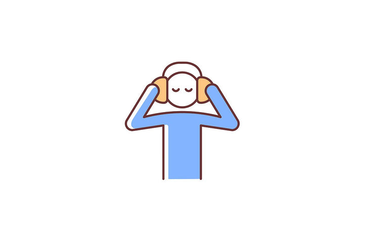 Human behaviour RGB color icons set