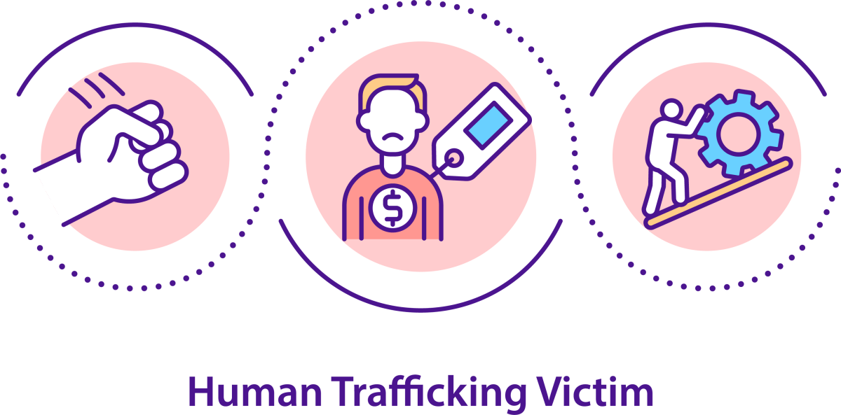 Human Trafficking Awareness Icons Bundle