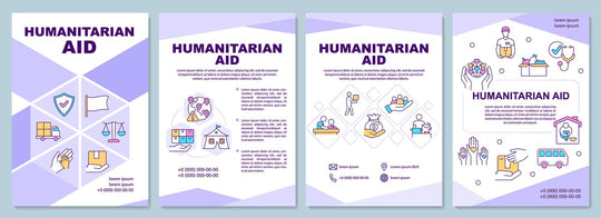 Humanitarian Aid Brochures Bundle