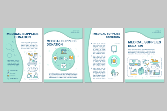 Humanitarian Aid Brochures Bundle