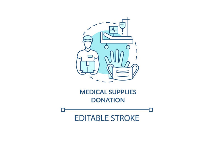 Humanitarian Aid Review Icons Bundle