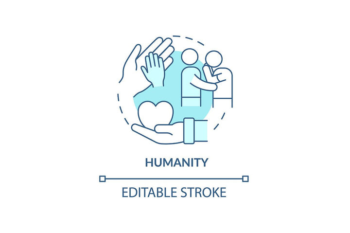 Humanitarian Aid Review Icons Bundle