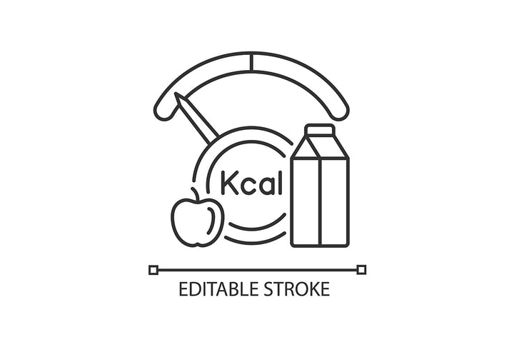 Hunger and food security linear icons set for dark and light mode