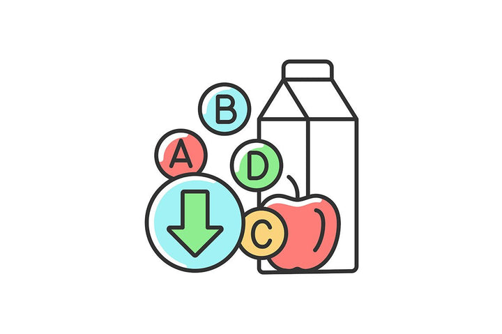 Hunger and food security RGB color icons set