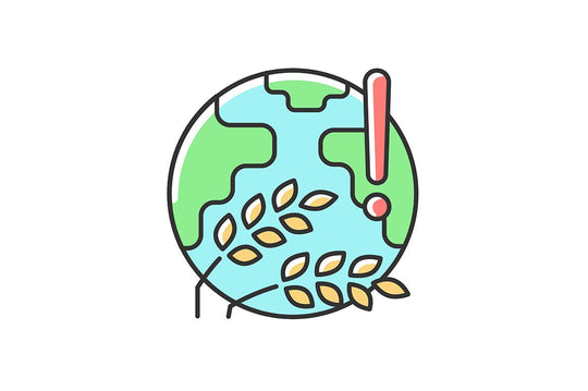 Hunger and food security RGB color icons set