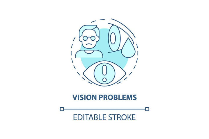 Hypertension concept icons bundle