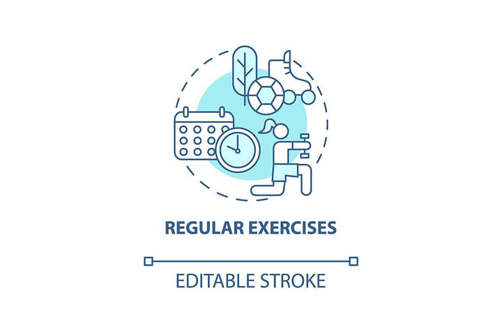 Hypertension concept icons bundle
