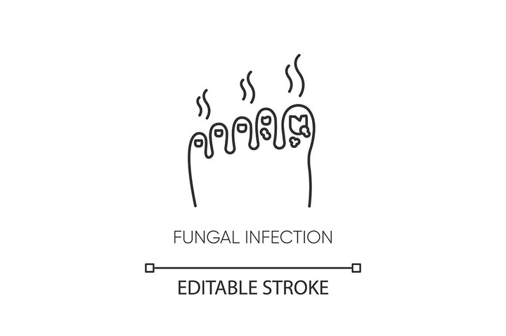 Infectious diseases pixel perfect linear icons set