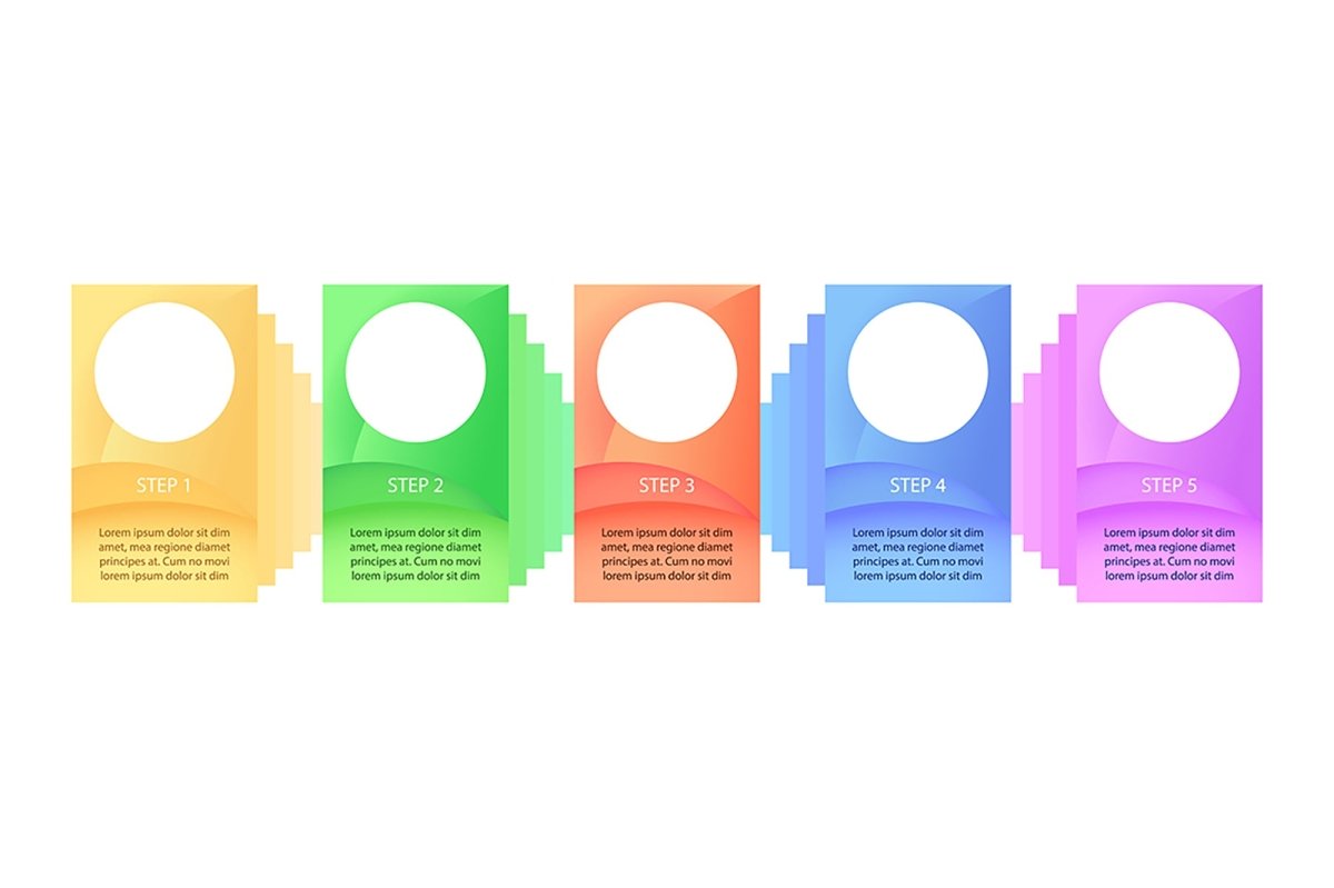Infographic chart design element set