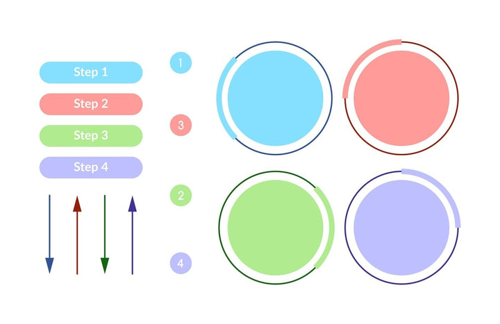 Infographic template bundle