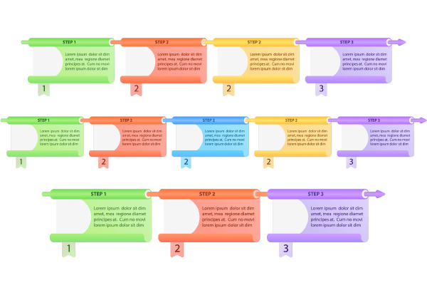 Infographics template bundle