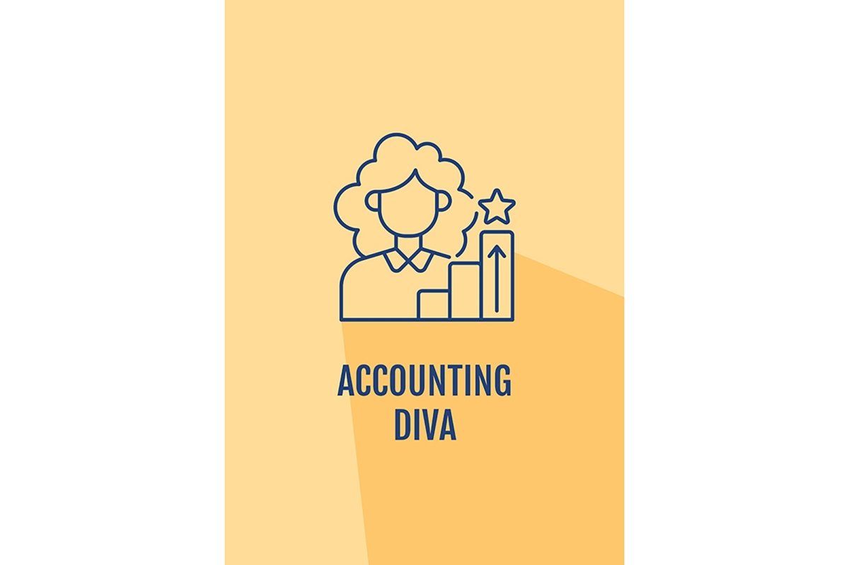 International accounting holiday postcards with linear glyph icon set